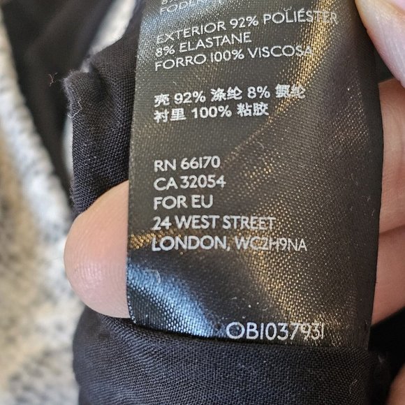 Free People Midnight Magic Snake Print Zip Mini Skirt Ladies Size 8 (M) Stretchy - Picture 12 of 13